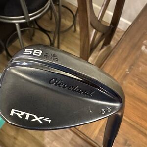 Cleveland RTX4 Wedge 58 degree Right handed Cleveland wedge Cleveland Golf club